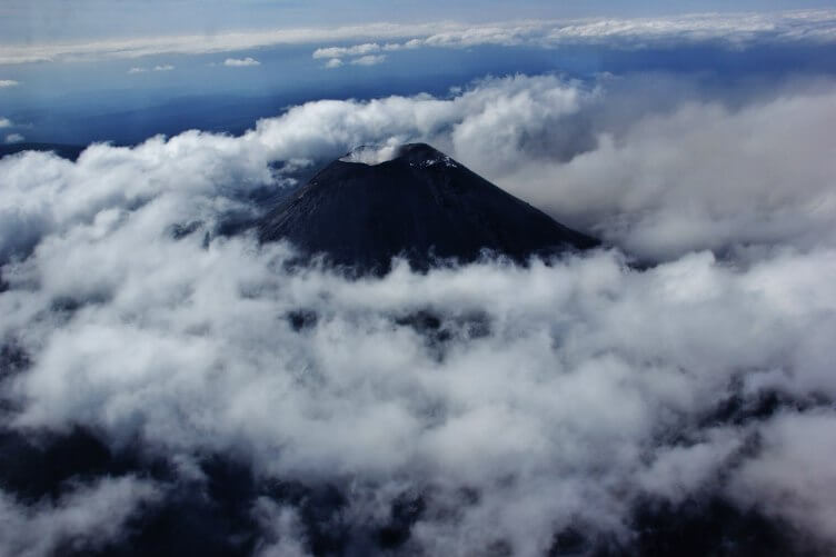 Вулкан на Камчатке